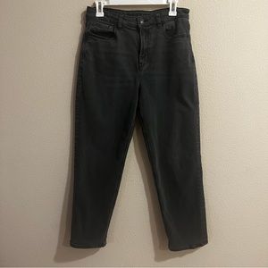 American Eagle STRETCH MOM JEAN IN BLACK